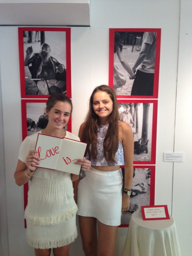 Photography art design students at Parsons Paris