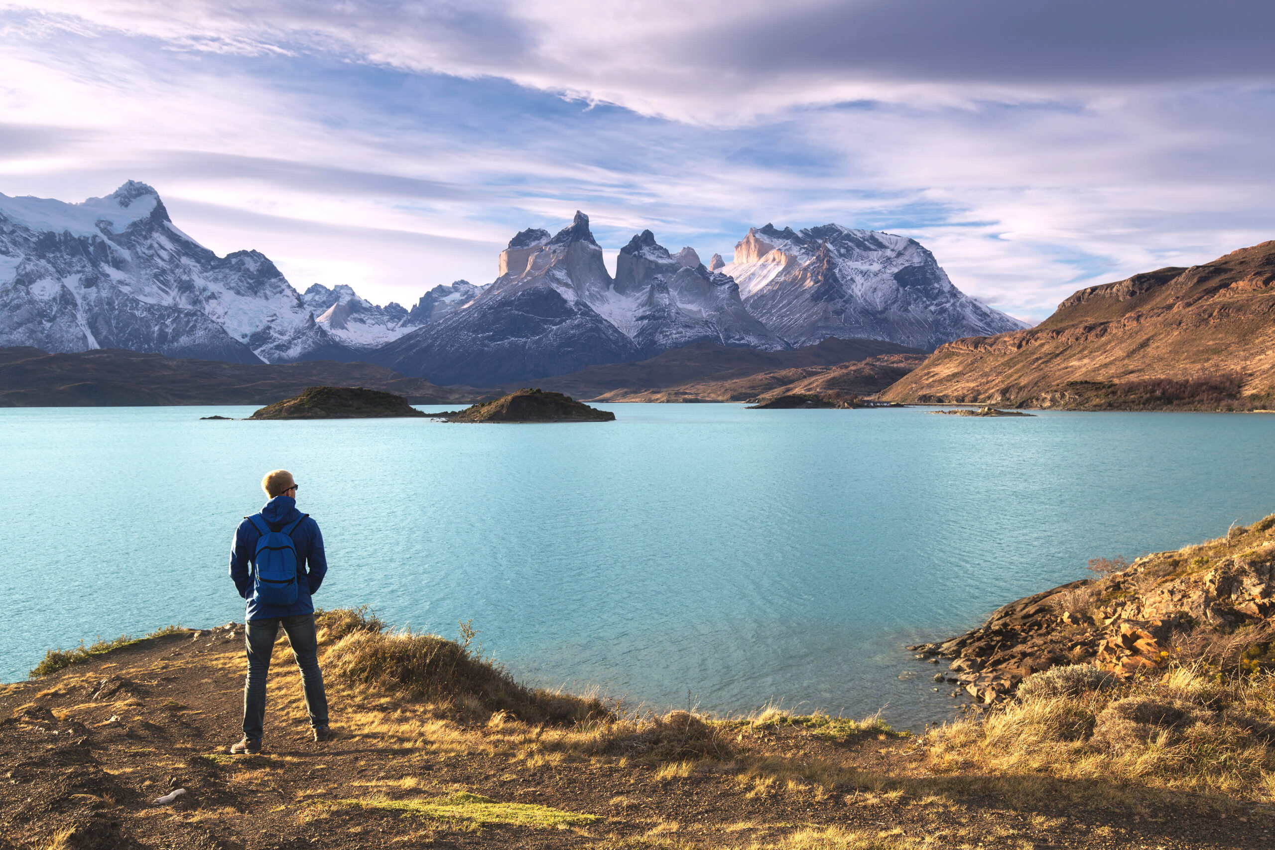chile-patagonia-student-with-mountains-478667014 project-based internships