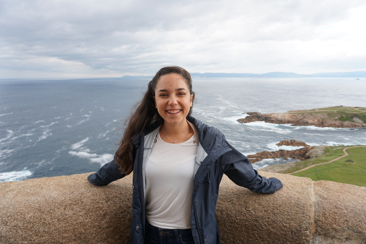 Galicia API global leader Monica at Galicia Spain