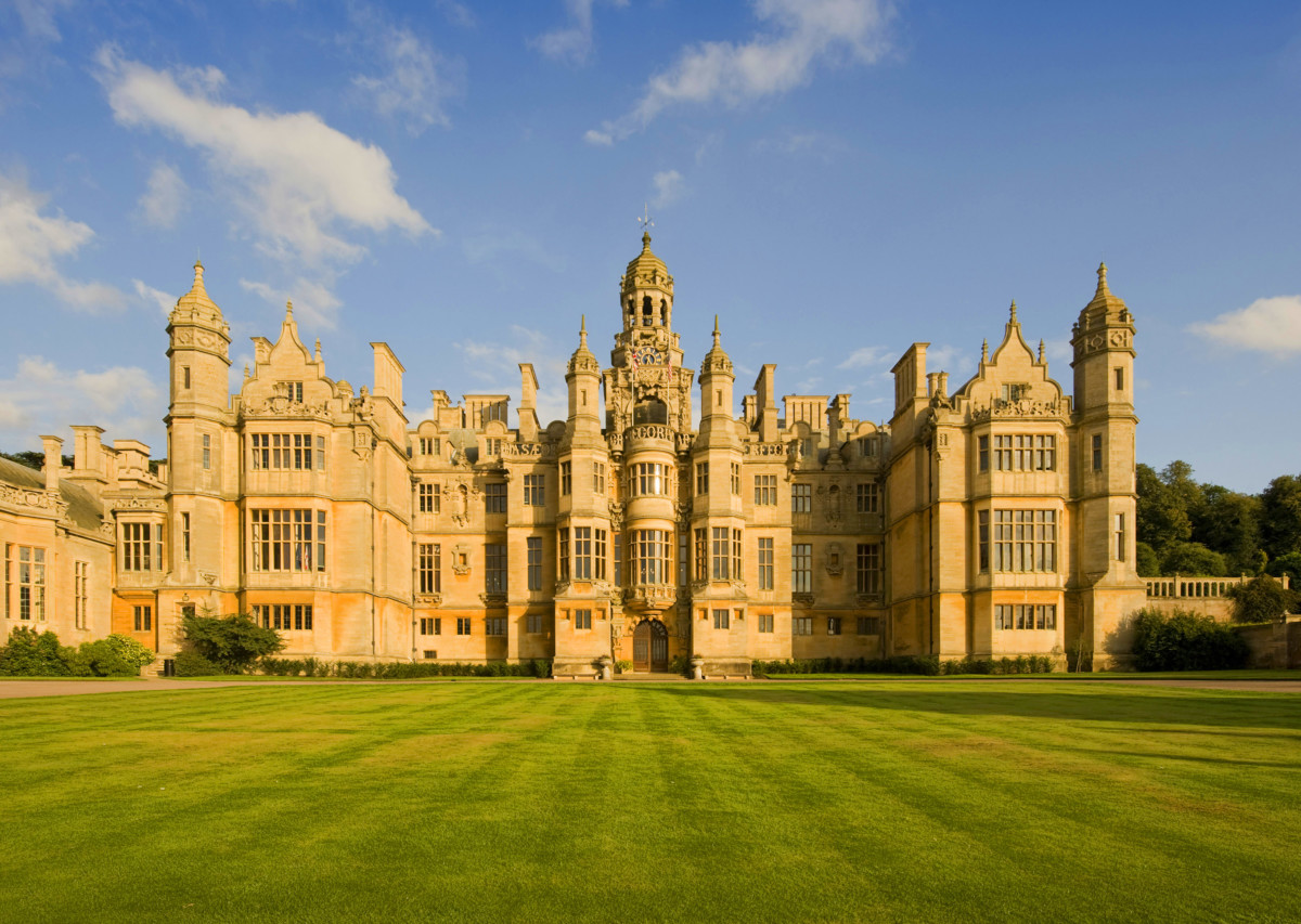 Harlaxton Front View Harlaxton Manor