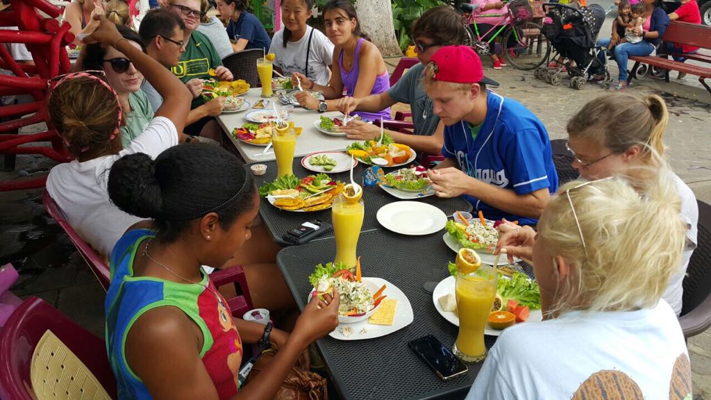 ICDS-Lunch at Nicaragua Spring 2017