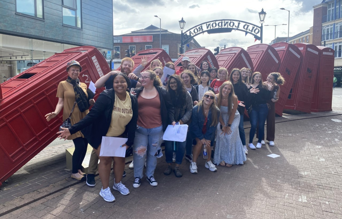 Kingston University Students in London