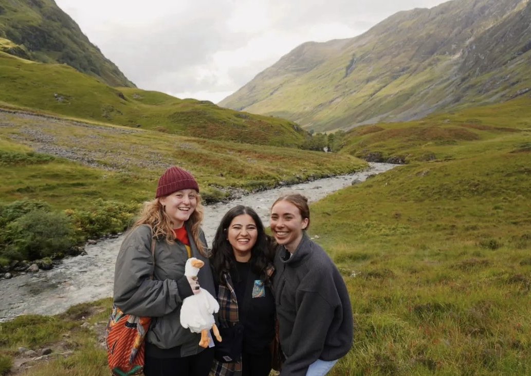 SCOTLAND – HIGHLANDS – students mountains water – Minnesota State University Mankato – Sadaf Nassiri applying to API program