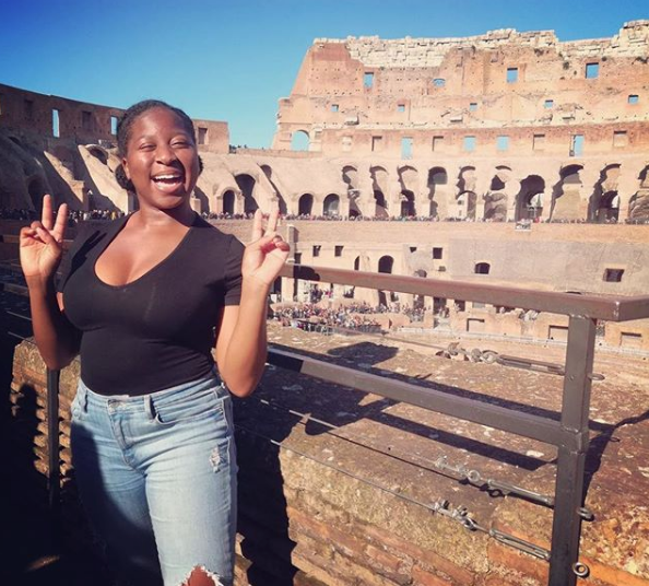 API alumni Anna Johnson in Rome