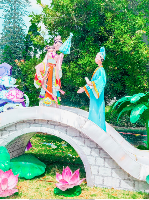 Lantern festival in Auckland