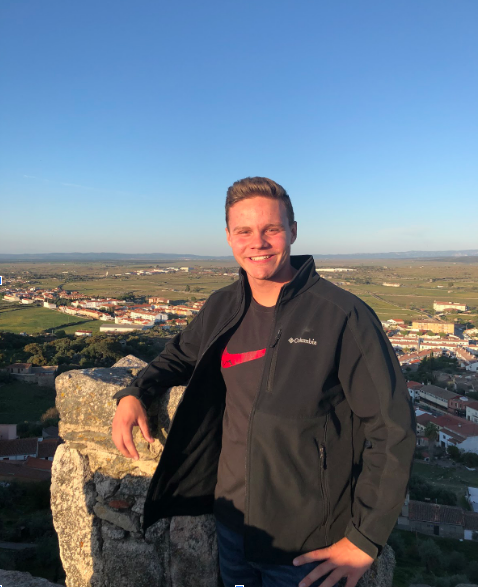 API student Josh Weaver in Grazelma Spain