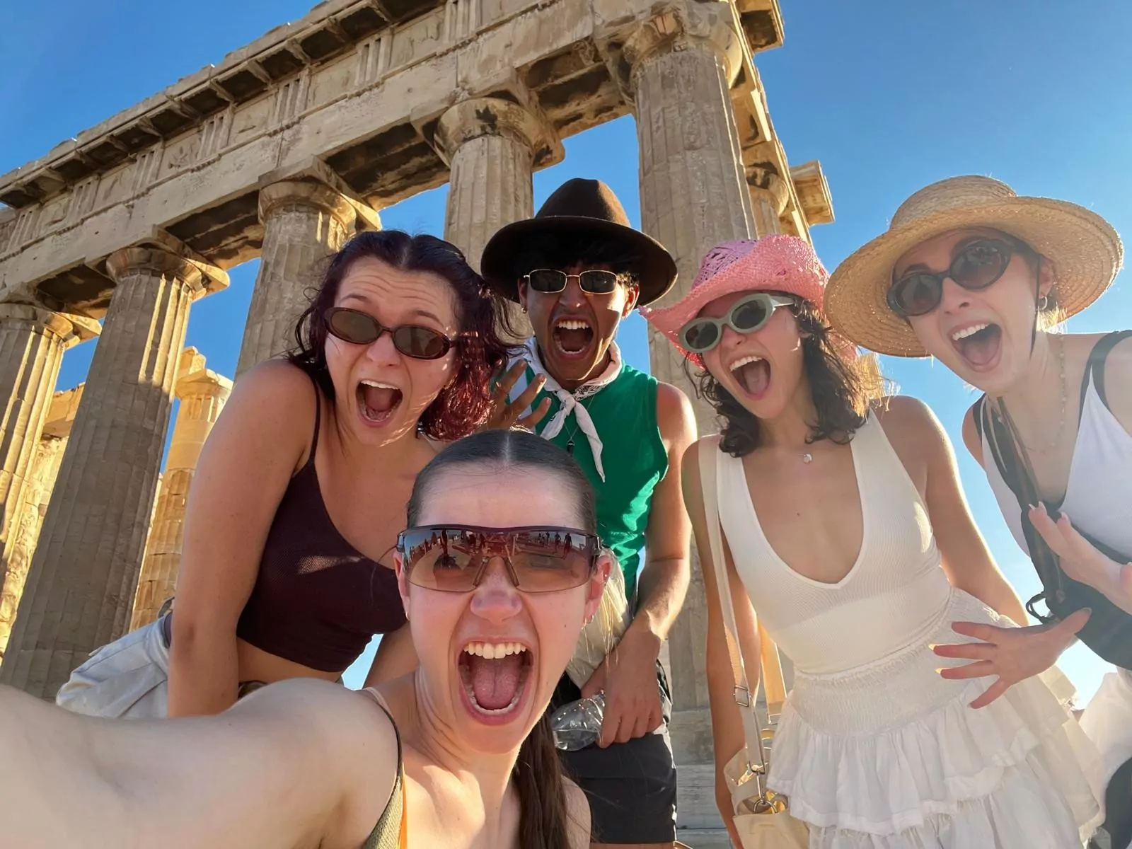 Students exploring Athens, Greece Study Abroad in Athens, Greece