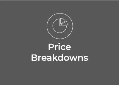 Price Breakdowns